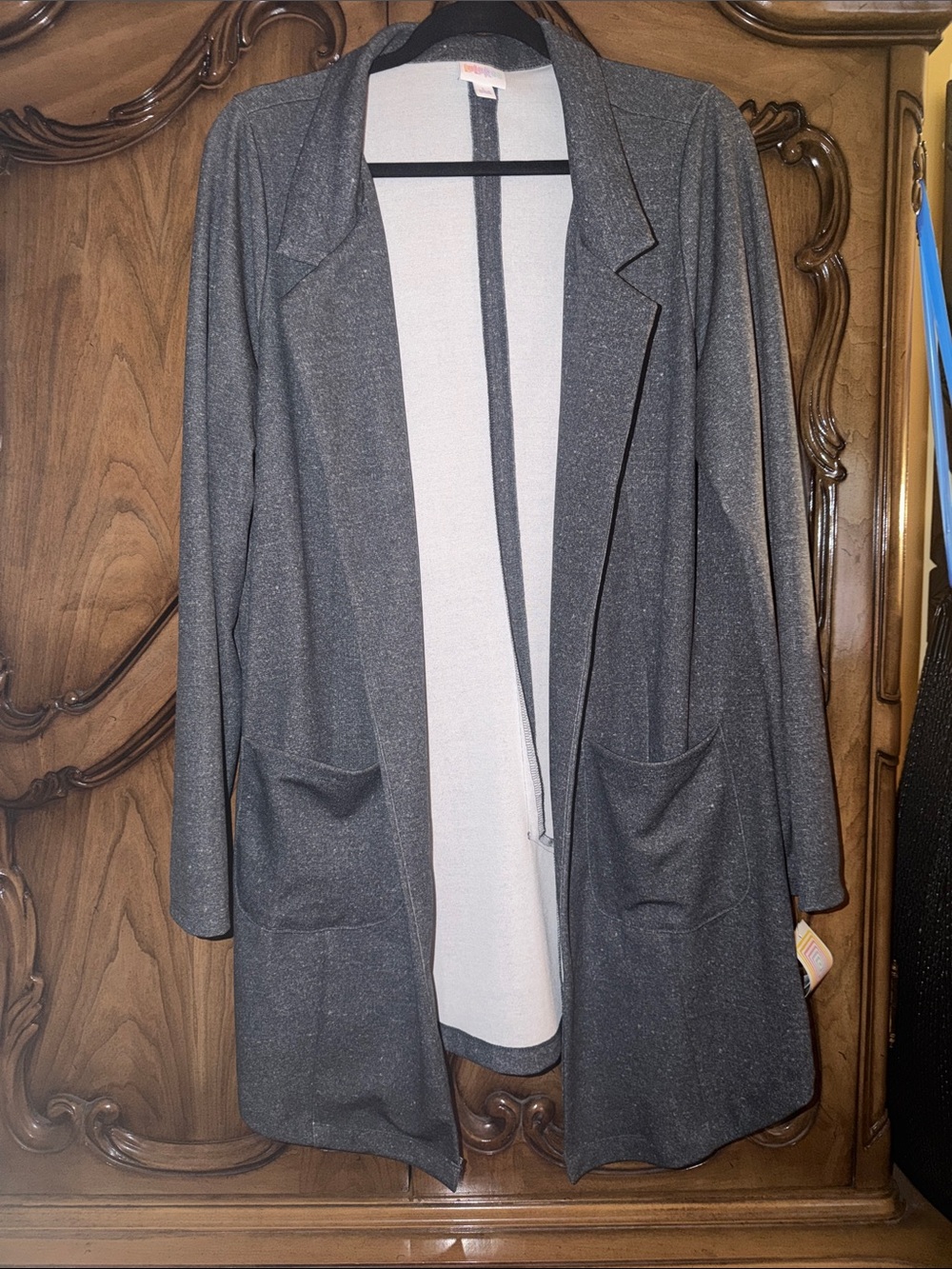 LuLaRoe New with tags Open-Front Blazer Jacket - Gray